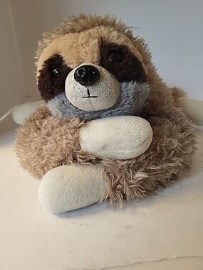 Pink Sky Comfort Weighted Plush Sloth